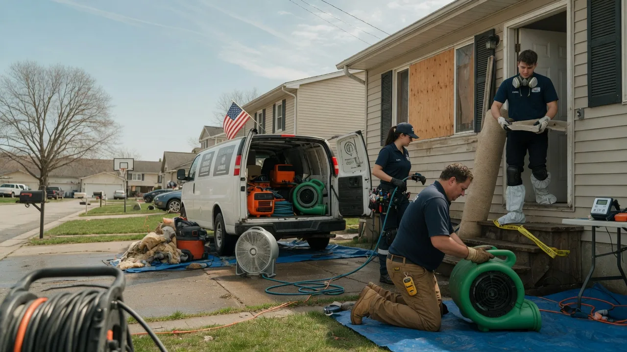 Water Damage Restoration in Fowler, IN near me